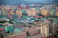 Overview photo Pyongyang North Korea by Ingrid Koedood Fotografie thumbnail