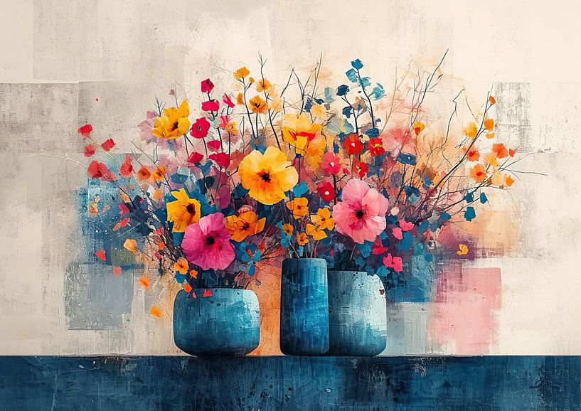 Elektrische Flora Dreamscape von Kunst Laune
