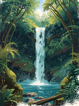 Schönheit Wasserfall von Giandra Safaraz