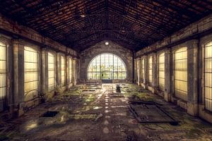 Verlassene Industrie - Bergwerk.