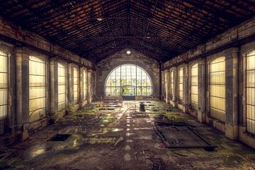 Industrie abandonnée - la mienne. sur Roman Robroek - Photos de bâtiments abandonnés