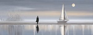 Mondlicht am Meer