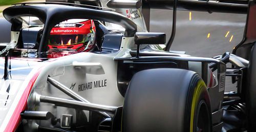 L'équipe Alfa romeo en qualification