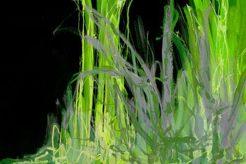 Abstract groen gebladerte