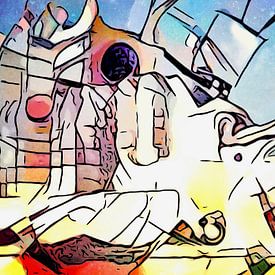 Kandinsky trifft Mallorca, Motiv 4 von zam art