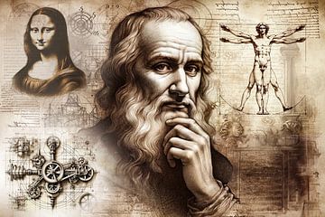 Leonardo da Vinci - Genie der Renaissance von artefacti