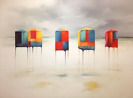 At the beach van Jack Schoneveld