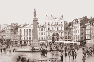 Regentag in Lille von Slim Shadow