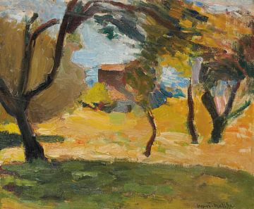 Henri Matisse - Landscape of Corsica by Peter Balan