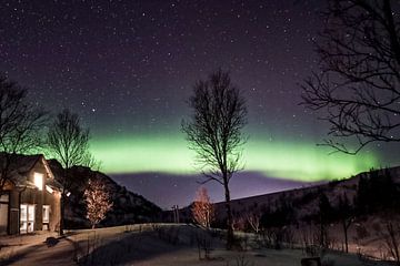 Noorderlicht in Noorwegen