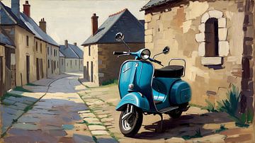 Motorroller und bretonische Impressionen