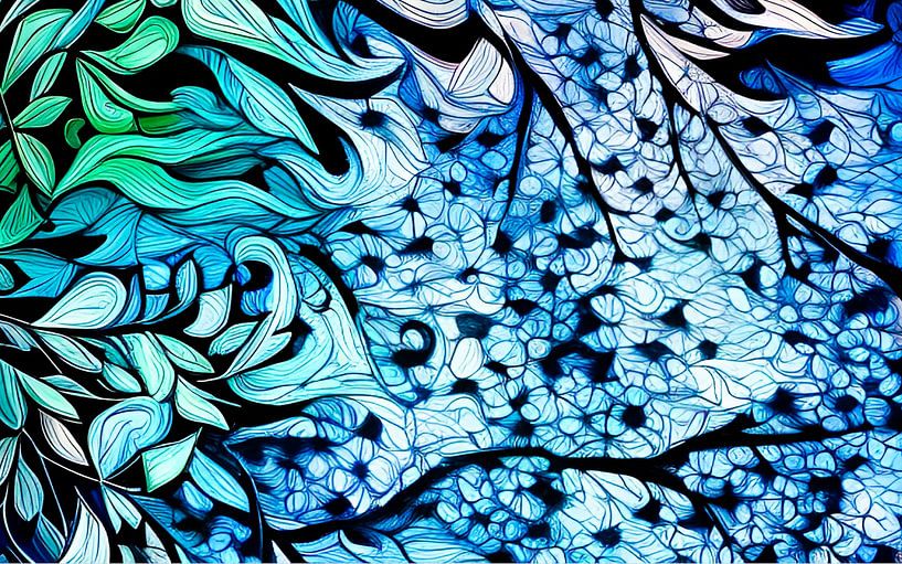 Mosaik-Wald von Niek Traas