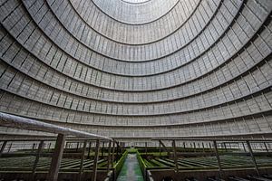 Inside the cooling tower von Marcel  van de Gender