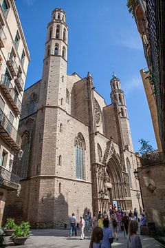 Barcelona - Santa Maria del Mar von t.ART