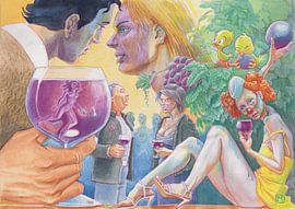 Get Redy – The Red Nose Wine Festival by MichelArt