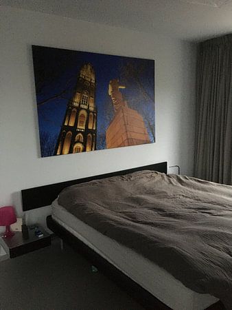 Resistance monument and Dom tower in Utrecht (2)