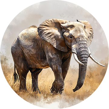 Afrikaanse Olifant van PixelPrestige