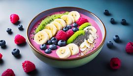 Smoothie van roze drakenvruchten