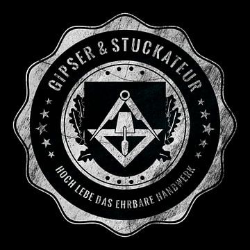 Plasterer & Stucco artist, guild coat of arms, craftsmanship