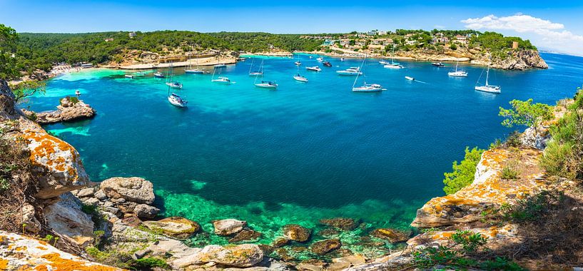 Strand von Portals Vells, Insel Mallorca, Spanien Mittelmeer von Alex Winter