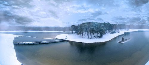 Patrouille in het Henschotermeer 