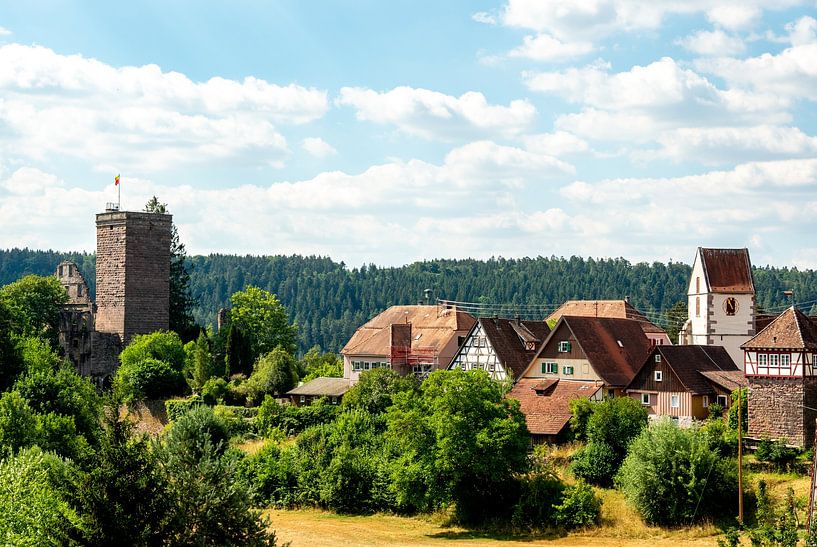 Zavelstein im Nordschwarzwald von Andreas Nägeli