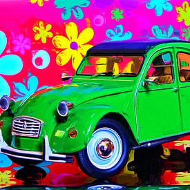 Green Duck - 2CV by DeVerviers