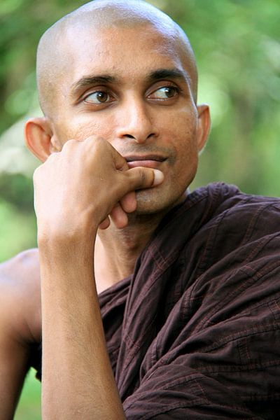 Buddhist monk in Sri Lanka by Gert-Jan Siesling