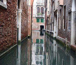 Miroir de Venise sur Jeroen Dontje