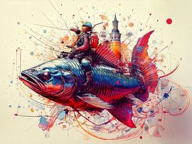 Fish riding