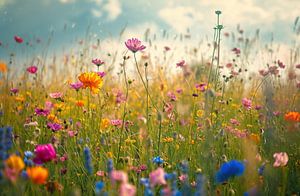 Wildblumen in der Natur