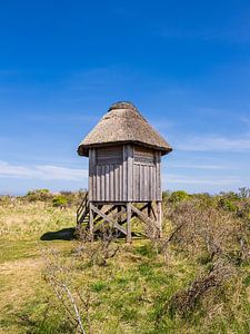 Uitkijktoren bij Altbessin op het eiland Hiddensee van Rico Ködder