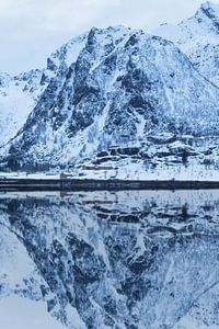 Winter reflectie van Ken Costers