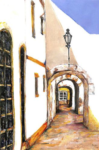 Rue de Lagos / Algarve / Portugal