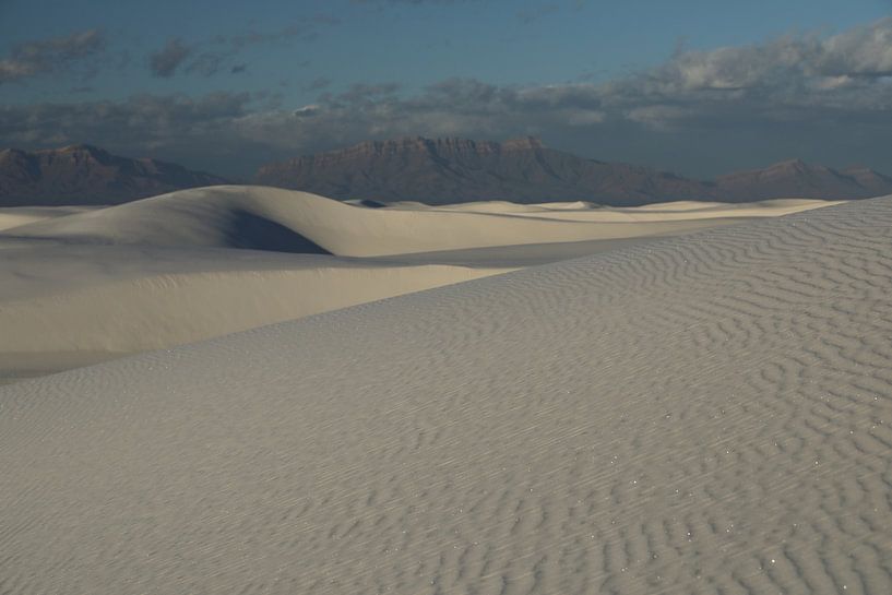 White Sands Dunes National Monument in New Mexico USA van Frank Fichtmüller