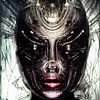 Robot féminin II sur ArtDesign by KBK