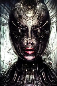 Vrouwelijke Robot II van ArtDesign by KBK