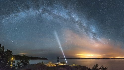 Milchstraße tjust skärgård Schweden