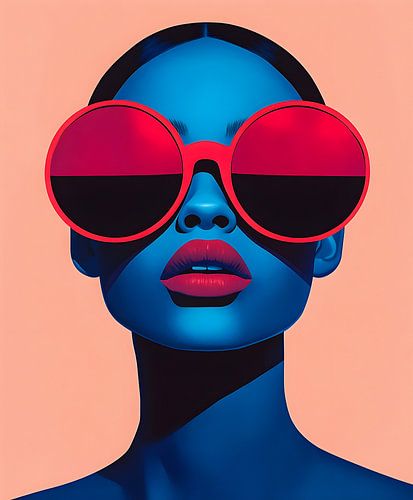 Portrait de la puissance des couleurs