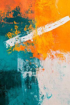 Colourful abstractions - dynamic and modern by Poster Art Shop