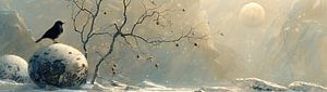 Winter Hues of Serenity
