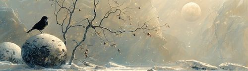 Les teintes hivernales de la sérénité