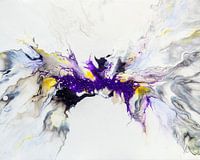 Vivace - Lively abstract painting in acrylic on canvas