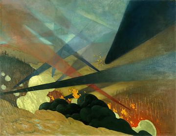 Félix Vallotton - Verdun (1917) van Peter Balan