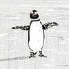 Happy Pinguïn van Carmen de Bruijn