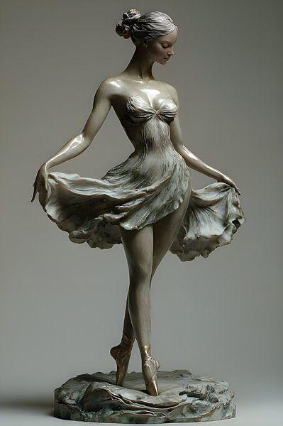 Ballerina sculpture Anastasia by Manipulation melody