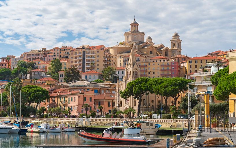 Porto Maurizio in Oneglia van Achim Prill