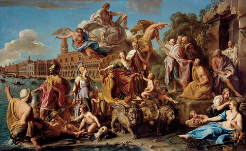 Pompeo Batoni - Der Triumph von Venedig
