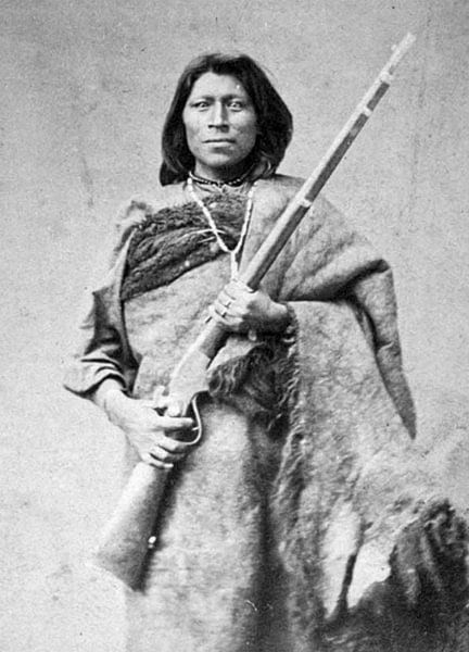 Indian from the 1800s by Brian Morgan