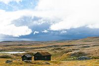 Refuge de montagne en Norvège